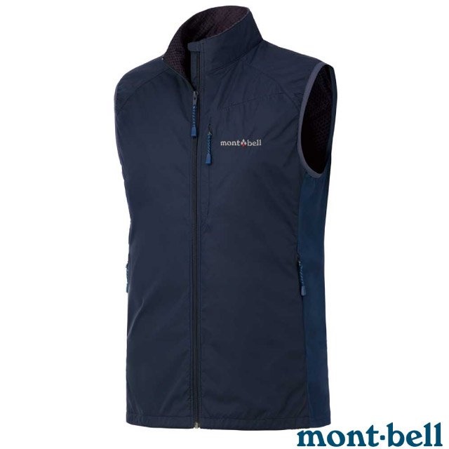 【MONT-BELL】女 LIGHT SHELL VEST 軟殼防潑水背心.立領背心/1106560 GRPH 石墨灰✿30E010